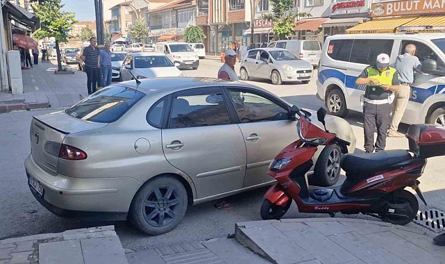 Çorum'da otomobil ile motosiklet çarpıştı: 2 yaralı