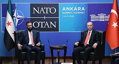 Cumhurbaşkanı Erdoğan, Suriye Cumhurbaşkanı Ahmed Şara bir araya geldi