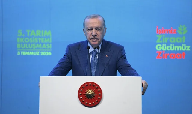 Cumhurbaşkanı Erdoğan'dan tarım, spor ve ekonomi mesajları... Kadın ve genç çiftçilere kredi limiti 5 milyar TL