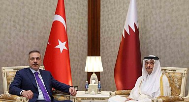Dışişleri Bakanı Fidan, Katarlı mevkidaşı Al Thani ile görüştü