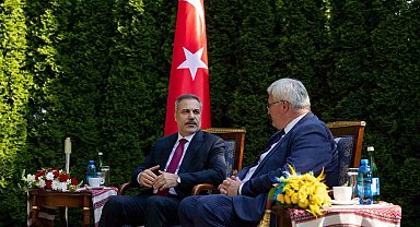 Dışişleri Bakanı Fidan Kiev'de Ukraynalı mevkidaşı Sibiha ile görüştü