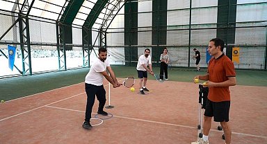 Diyarbakır'da tenis kortlarına yoğun ilgi: 6 ayda 540 kursiyer