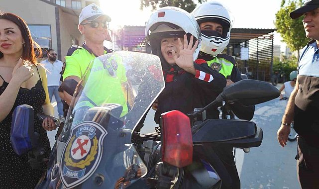 DMD hastası Ünal'ın polis olma hayali gerçek oldu
