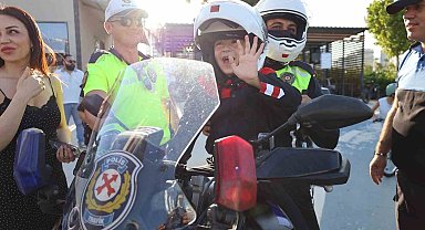DMD hastası Ünal'ın polis olma hayali gerçek oldu