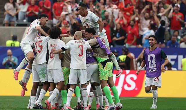Dünya Kupası'nda ilk çeyrek finalist Fas
