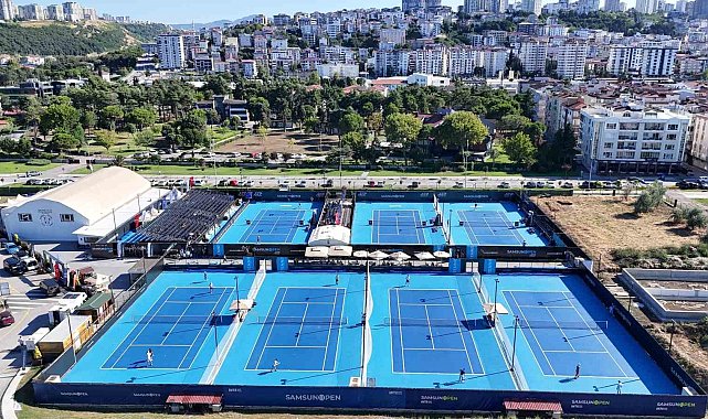 Dünya tenisinin nabzı Samsun'da atıyor