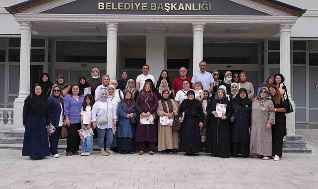 Düzce Belediyesi hizmette, kadınlar keşifte