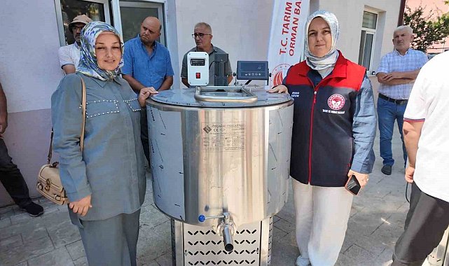 Düzce'de 45 üreticiye süt soğutma tankı desteği