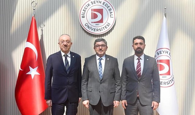 Eczacılık camiasından BŞEÜ Rektörü Kaplancıklı'ya ziyaret
