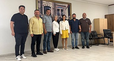 Edirne Gazeteciler Derneği'nden Vali Yardımcısı Büyüknalçacı'ya hayırlı olsun ziyareti