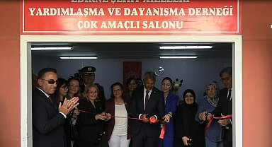 Edirne'de şehit ailelerinin el emeği göz nuru ürünleri sergilendi