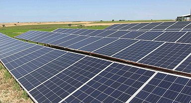 Edirne'de üreticiler tarlasını dronla ilaçlıyor, güneş enerjisiyle suluyor