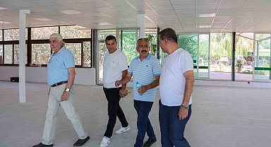 Efeler Belediyesi sosyal tesislerinde çalışmalar sürüyor