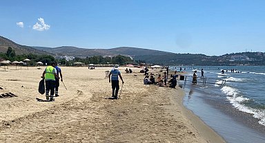 Efes Selçuk sahillerinde temizlik mesaisi devam ediyor