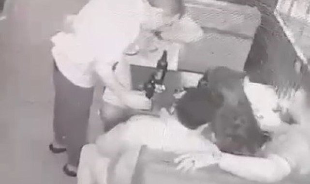 Eğlence mekanında 'yüksek hesap' cinayeti kamerada