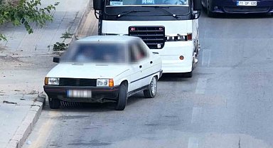 Ehliyetsiz sürücünün kaçış planını dron bozdu: Hem sürücüye hem araç sahibine ceza