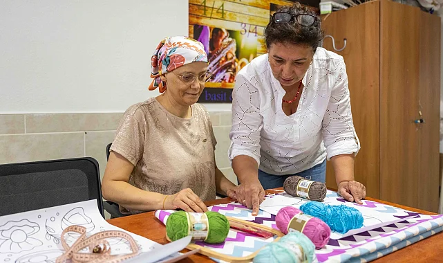 El Sanatları Kursu kanser hastası Yeliz'e umut oldu