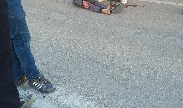 Elazığ'da bir vatandaş, katlı kavşaktan düşerek yaralandı