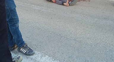 Elazığ'da bir vatandaş, katlı kavşaktan düşerek yaralandı