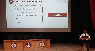Elazığ'da sağlık çalışanlarına KKKA eğitimi