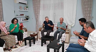 Emniyet Müdürü Aktaş'tan şehit ailesine vefa