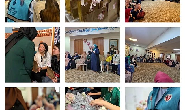 Erzurum'da hanımlardan anlamlı buluşma