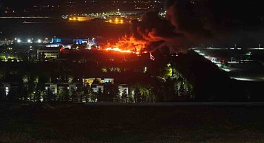 Eskişehir TEI'deki yangını söndürme çalışmaları sürüyor