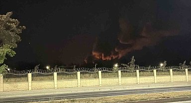 Eskişehir'de TEI fabrikasında korkutan yangın