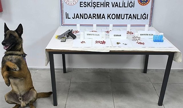 Eskişehir'de uyuşturucu operasyonu, yakalanan 2 şüpheliden 1'i tutuklandı