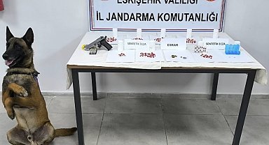 Eskişehir'de uyuşturucu operasyonu, yakalanan 2 şüpheliden 1'i tutuklandı