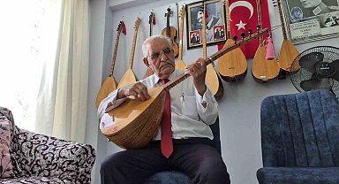 Eskişehir'in yaşayan kültürel hafızalarından halk ozanı Arif Çayır