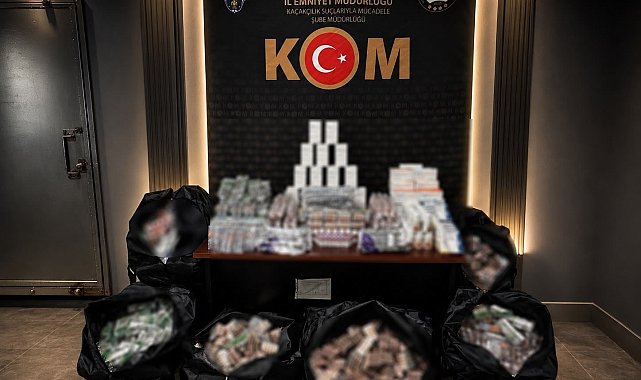 Fatih'te kaçak tıbbi ilaç operasyonu: 98 bin 632 tablet ele geçirildi, 2 şüpheli gözaltına alındı