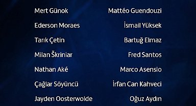 Fenerbahçe'nin, Gornik Zabrze maçı kamp kadrosu belli oldu