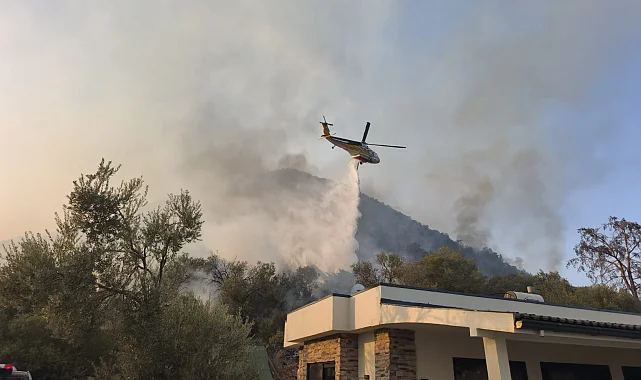 Fethiye'deki yangın kontrol altına alındı