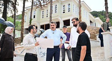 Fevziye parkı ve tarihi köşkte geri sayım başladı