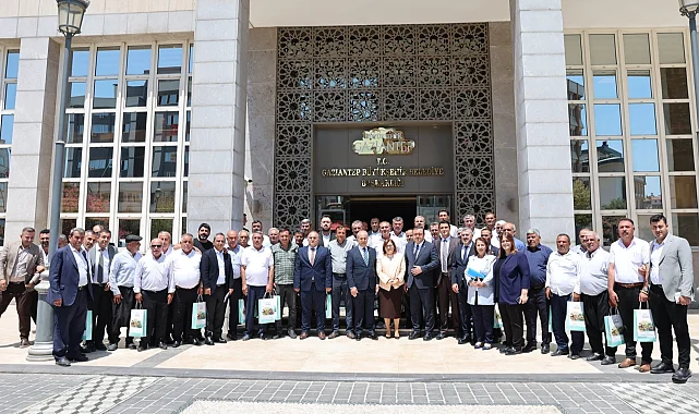Gaziantep Şehitkamil'de Başkan Şahin muhtarlarla buluştu