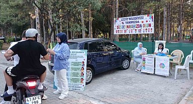 Gediz Tarhana Festivalinde duygulandıran farkındalık