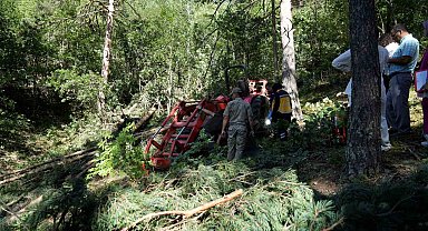 Gümüşhane'de traktörün altında kalan orman işçisi hayatını kaybetti