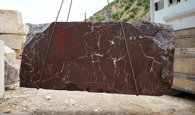 Gümüşhane'nin mermeri Çin, Hindistan ve İtalya pazarında