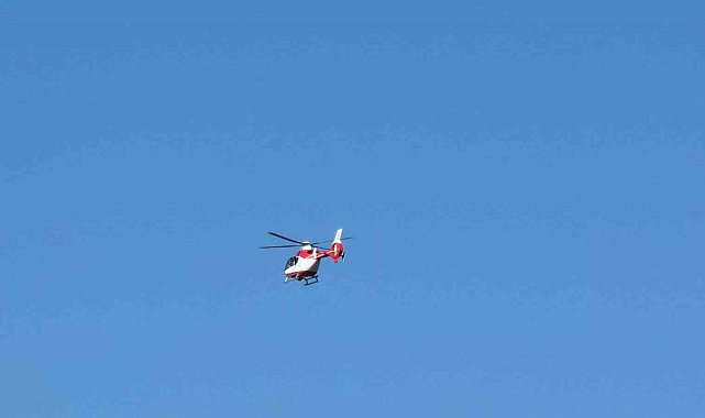 Hakkari'de entübe bebek helikopter ambulansla Van'a sevk edildi