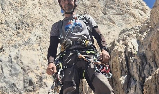 Hakkari'de kaybolan dağcının cansız bedenine ulaşıldı