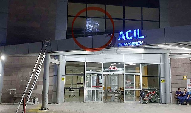 Hastaneye kurşun isabet etti: Silahla ateş eden şahıs yakalandı