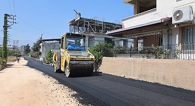 Hatay Büyükşehir'den asfalt çalışması