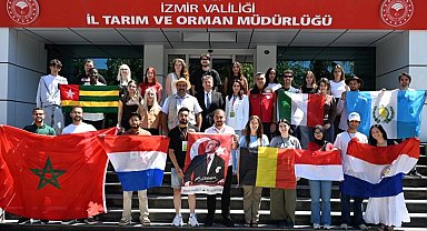 IAAS katılımcıları İzmir tarımını inceledi