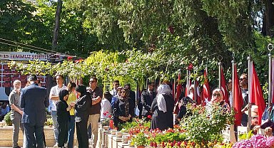 İçişleri Bakanı Çiftçi 15 Temmuz Şehitliği'ndeki anma programına katıldı