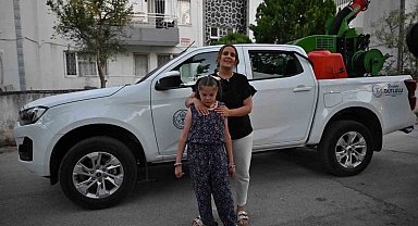 İlaçlama aracına uzanan hayal gerçek oldu