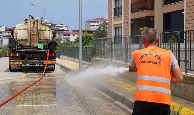 İlkadım'da kapsamlı temizlik çalışmaları