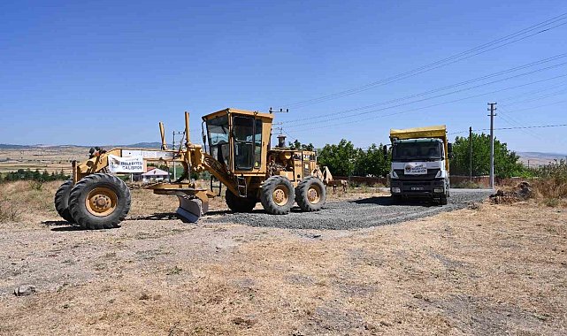 İnönü'de alt yapı çalışmaları