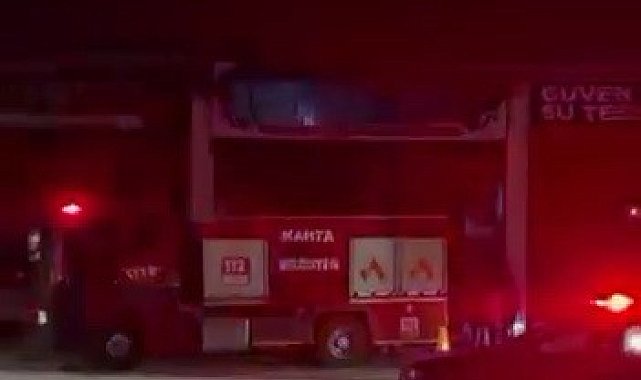 İş yeri yangını korkuttu