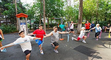 İstanbul Beylikdüzü güne zinde başlıyor